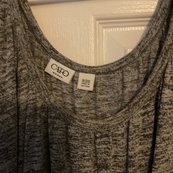 Cato Heather Gray Blouse - Picture 2 of 4